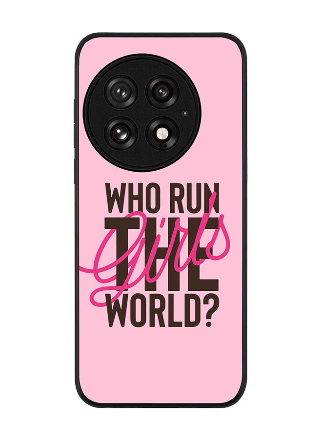 Stylizedd For OnePlus 13 5G Case,Slim fit Camera Protection, Shockproof Thin Phone cover  - Who run the world?  - Image 1