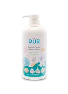 Pur Eco-friendly baby bottle washing liquid with 100% natural ingredients, 500ml  - Image 1