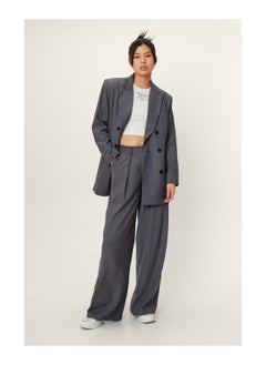 Oversized Double Breasted Tailored Jacket