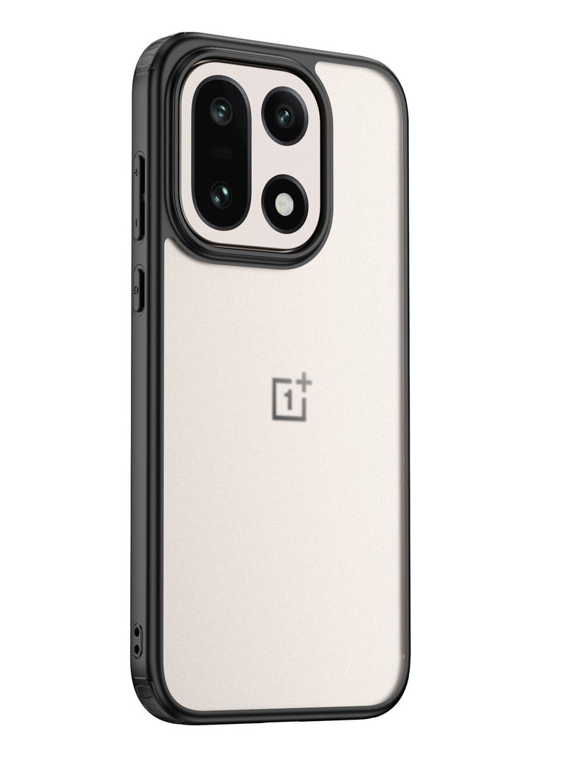 general Back Case Cover for OnePlus 15 Back Cover Metal Camera Guard Acrylic Clear Protective Back Cover for OnePlus 15 - Image 1