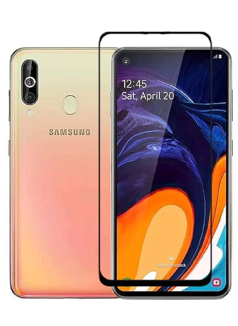 AINA Tempered Glass Screen Protector 5D Designed For Samsung Galaxy A60 Full Glue Edge to Edge Full Screen Coverage And Bubble Free - Image 1