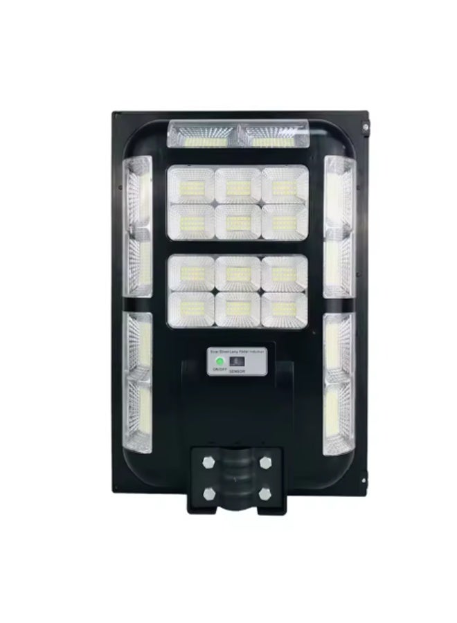 كشاف LED يعمل بالطاقة الشمسية بقدرة 400 واط، مقاوم للماء بمعيار IP65، مصباح خارجي مع جهاز تحكم عن بعد، تشغيل/إيقاف تلقائي، إضاءة مقاومة للماء بمعيار IP65 للفناء والجدران والمستودعات - Image 3