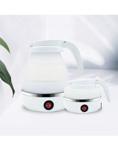 Generic غلاية كهربائية قابلة للطي للسفر، غلاية مياه قابلة للطي للشاي والقهوة، غلاية كهربائية صغيرة من السيليكون الآمن غذائيًا، حماية من الغليان الجاف، سخان مياه يستخدم في القهوة  - Image 5