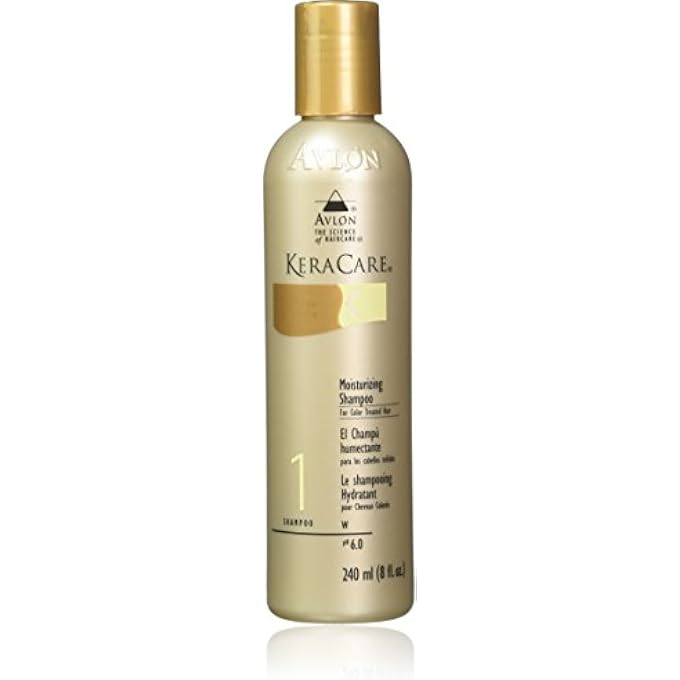 Avlon KERACARE MOISTURIZING SHAMPOO FOR COLOR TREATED HAIR 8OZ - Image 1