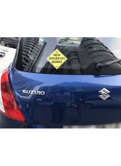 New Driver on Board Vinyl Sticker, Reflective New Driver Car Sign Caution for Beginner New Car SUV Van Drivers (Large 15x15cm) - pzsku/Z03C328E15E66B5F33515Z/45/_/1708325234/cc89ada4-d889-4863-b6ab-4effcb57a019