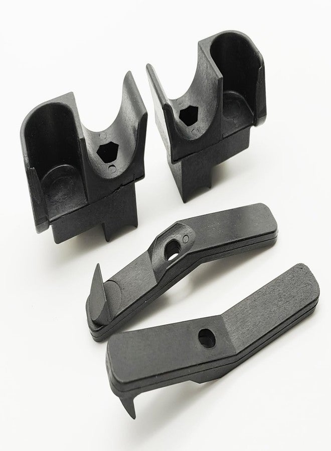 ForconMed Seat/Arm Saddle,Arm Release Leve for Blue Streak Wheelchair,Replacement Parts,STDS5N2219,STDS5N2202,Sold in Sets of Left and Right.(1 Pr,Black) - Image 1