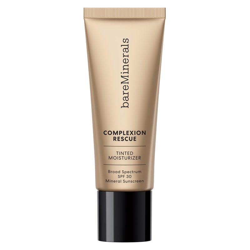 bareMinerals Complexion Rescue Tinted Moisturizer for Face with SPF 30, Full Size, Suede 04, Vegan, Cruelty-Free & Dermatologist-Tested - Image 1