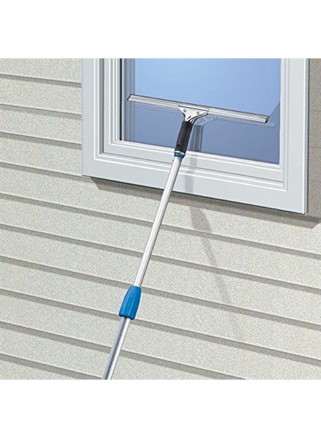 Unger مساحة نوافذ وزجاج احترافية من أونجر مصنوعة من الفولاذ مع مطاط بديل، 16 بوصة (عبوة من 1) - Image 5