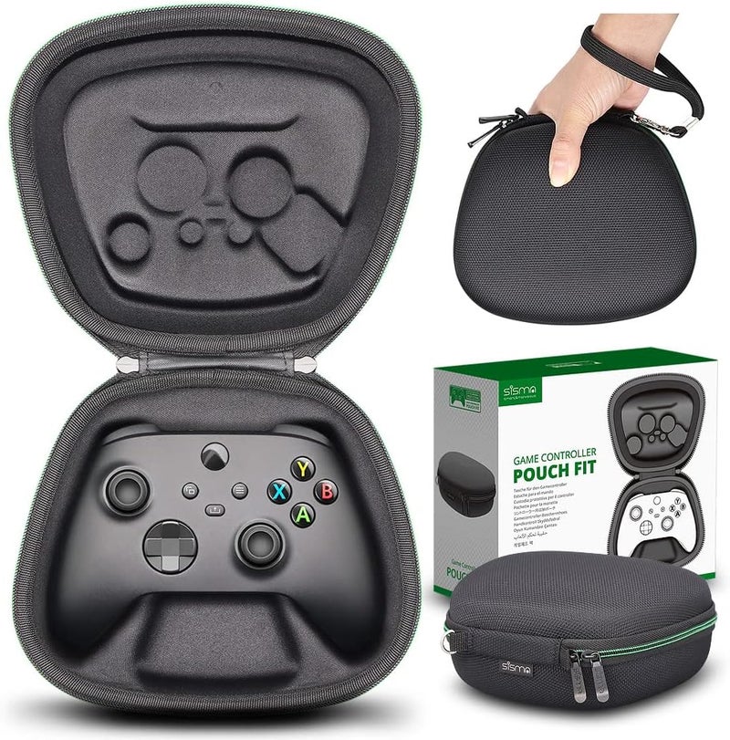 sisma Travel Case Compatible with Xbox Series or Core Wireless Controller, Gamepad Holder Storage Case Protective Cover Carrying Bag - Image 1
