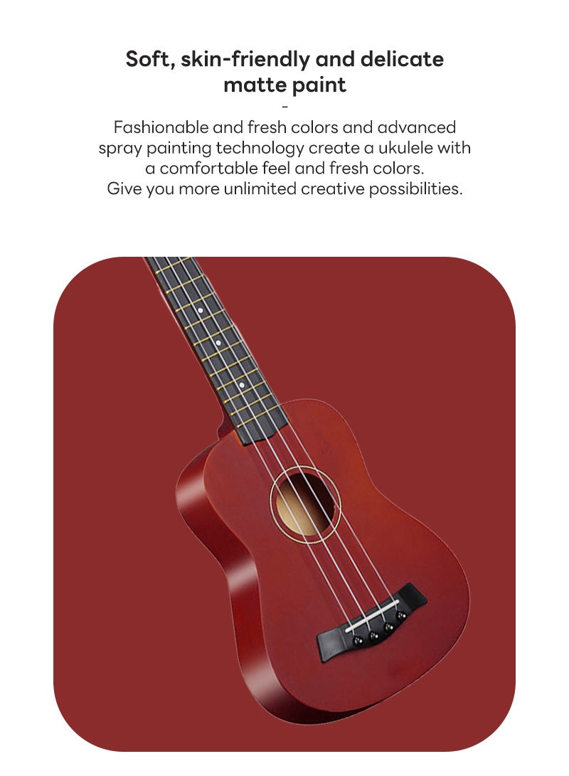 Sharpdo 21 Inch Ukulele, with Guitar Bag Ukulele For Students and Children Beginners  - Image 5