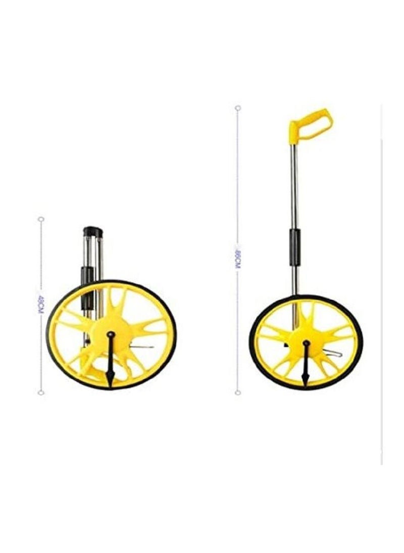 TA SPORT Hand Wheel Vehicle Range Measuring Instrument 31.8 Cm Foldable and Curved Hand Design.  - Image 1