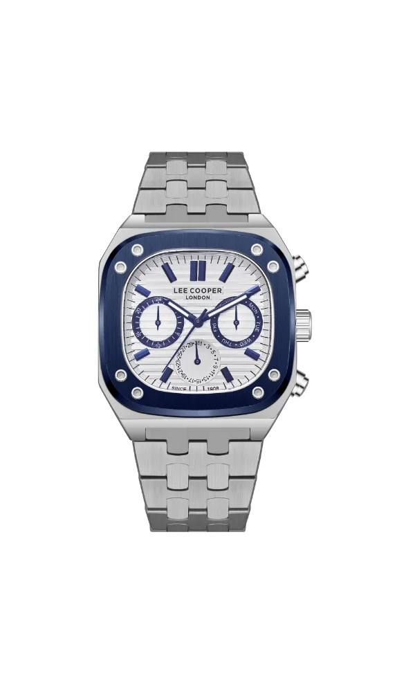 Lee Cooper Men's Metal Multi Function Watch LC08023.390 - 42*48 mm