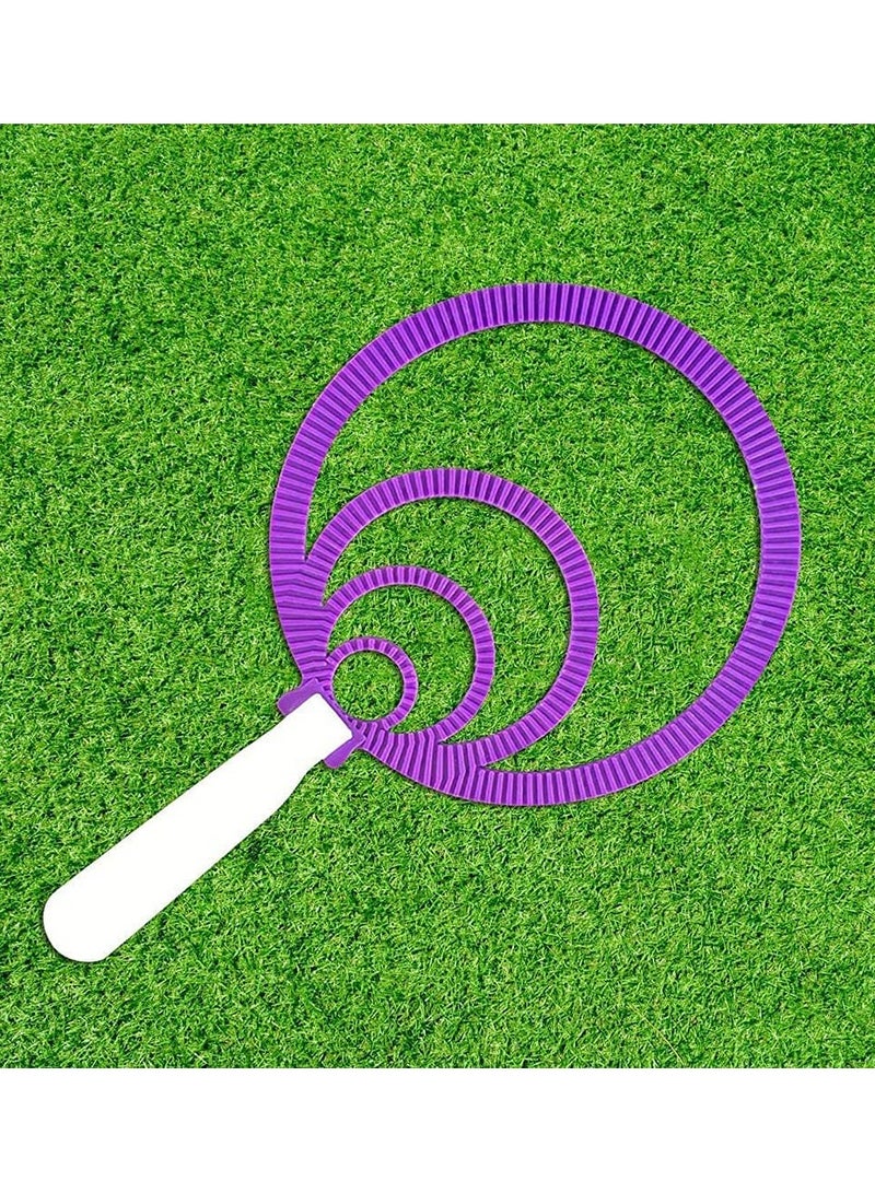 مجموعة عصي فقاعات عملاقة مع فقاعات ملونة مناسبة للأطفال للمتعة الخارجية في حفلات الصيف وأعياد الميلاد تشمل ألوان عشوائية - Image 3
