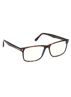 TOM FORD Men's Square Shape Resin Eyeglass Frames - FT5752-B05253 - Lens Size: 53 Mm  - Image 3