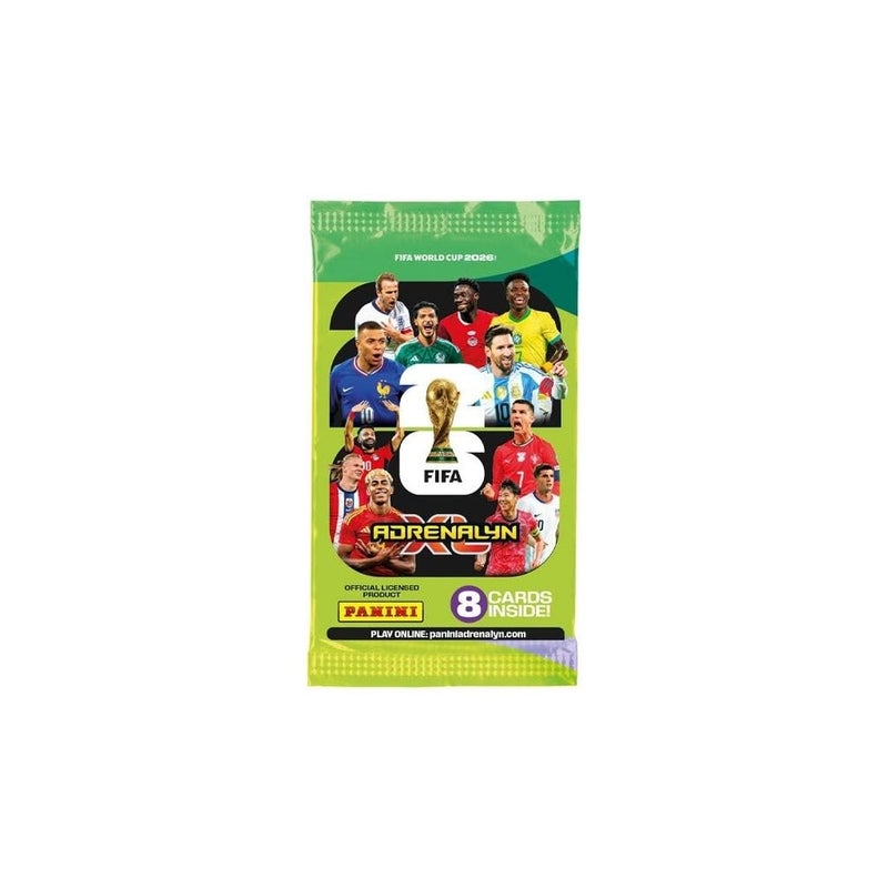 Panini Adrenalyn XL FIFA World Cup 2026 Trading Cards Pack - 8 Cards - 9338