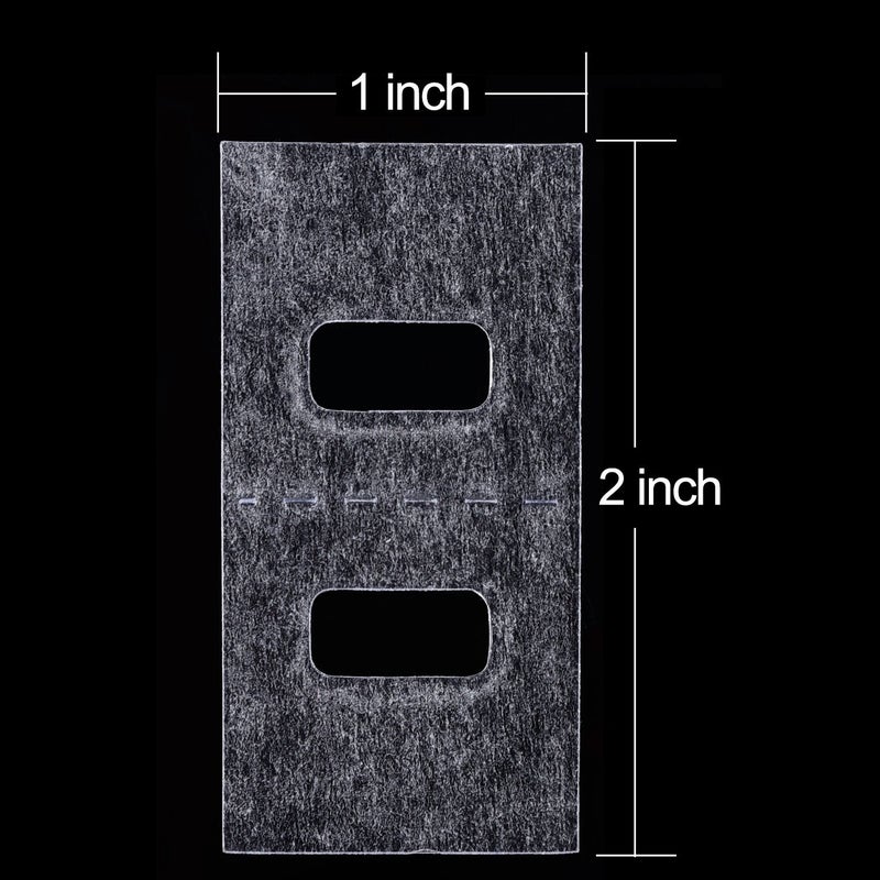 TOODOO Vertical Blind Repair Tabs Vertical Blind Vane Saver  Clear (60 Pieces) - Image 2