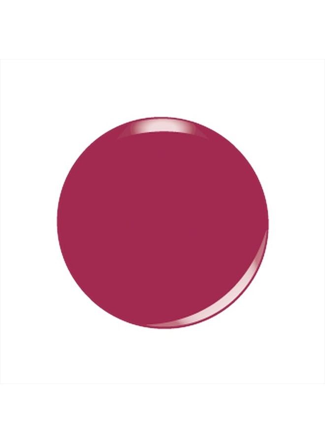 KIARA SKY Professional Nails Soak Off LED UV Gel - Plum It Up G485 - Burgundy Wine - Image 3