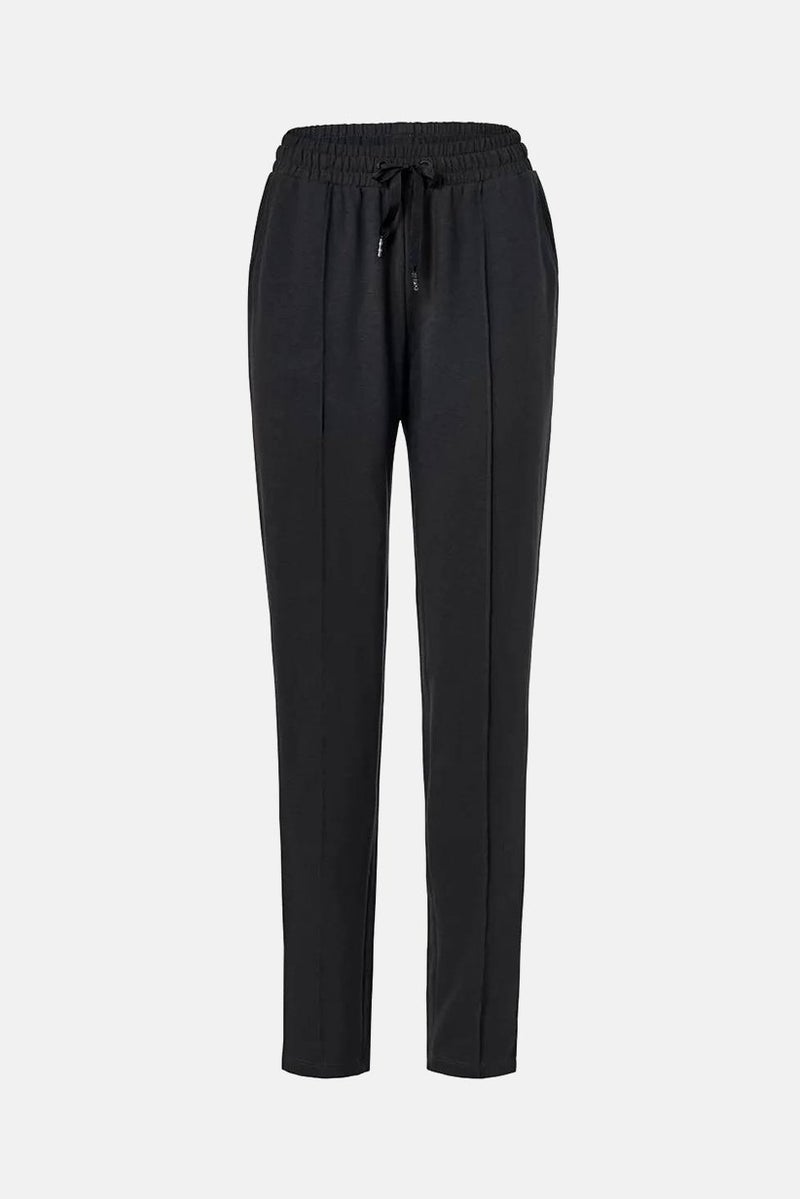 Tchibo Women Sportswear Fit Plain Pants, Charcoal  - Image 2