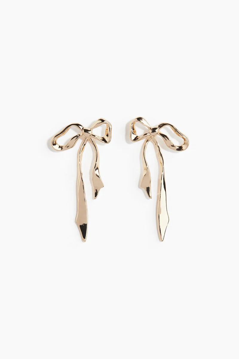 H&M Bow-shaped earrings