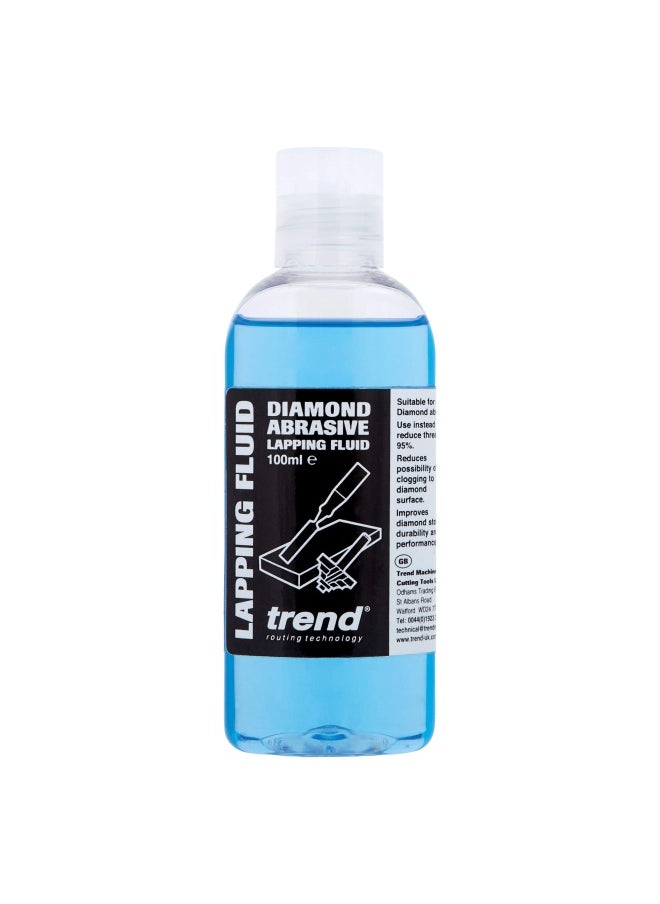 Trend Dws Lf 100 Diamond Abrasive Lapping Fluid 34 Fl Oz Blue