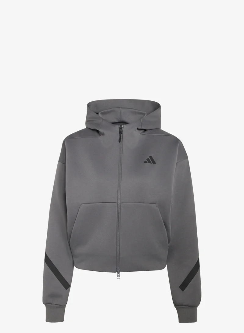 Adidas ADIDAS Z.N.E. CROPPED FULL ZIP SWEATSHIRT