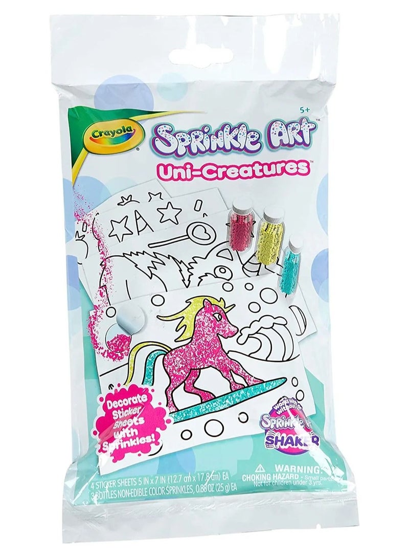 Crayola Sprinkle Art Uni-Creature Activity Kit - Image 1