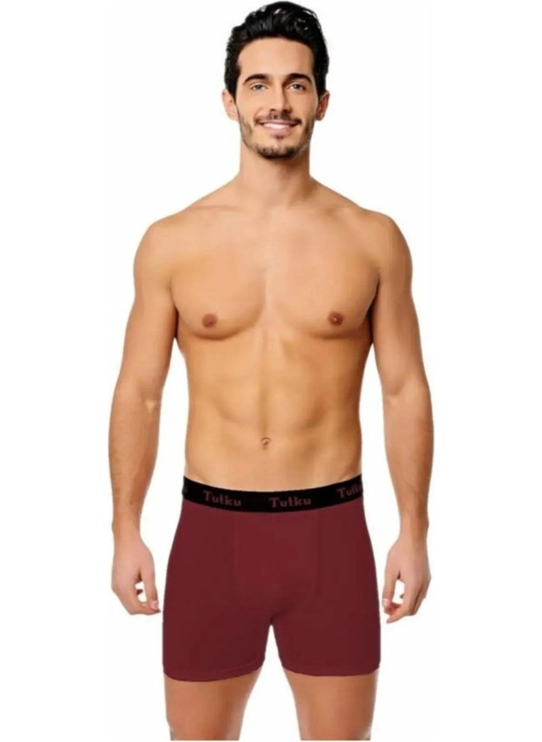 Tutku - Passion Men's Lycra Sports Boxer 0400 - 6 Pieces - Image 1