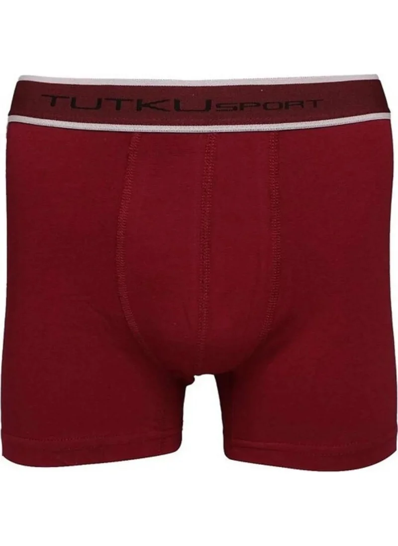 Tutku Passion Men's Lycra Sports Boxer 0400 - 6 Pieces