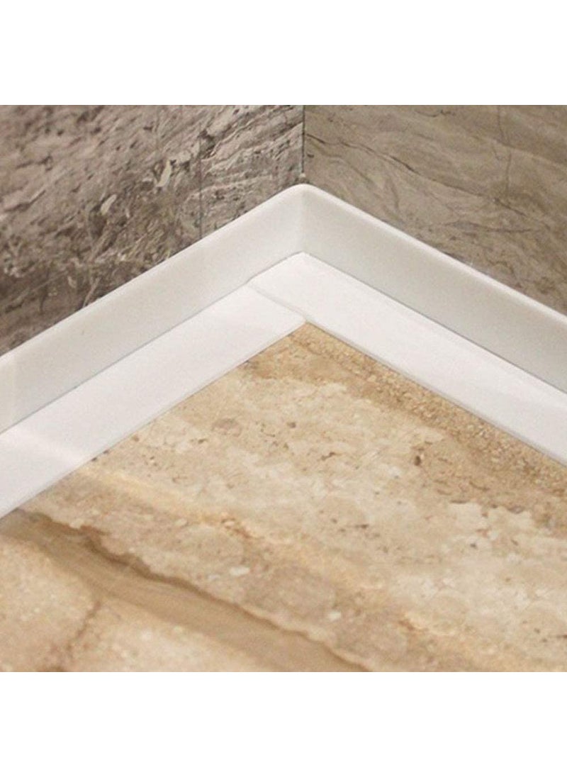 ZIVSA Zivsa Corner Line Tape Wall Sealing Strip PVC Waterproof SelfAdhesive Kitchen Caulk Tape Bathroom Basin Edge Decorative Trim Pot Gap Corner Line Mildewproof Stickerwhite  - Image 2