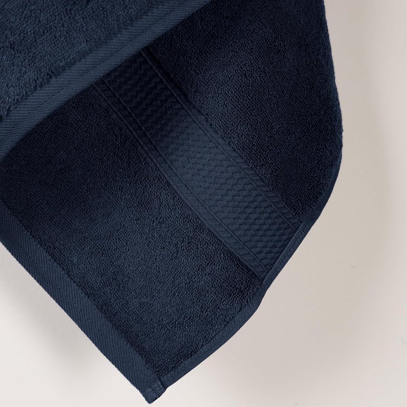 Superior All condition fit 900GSM BATH NB Towel Set, 2PC, Navy Blue Surface safe - Image 4