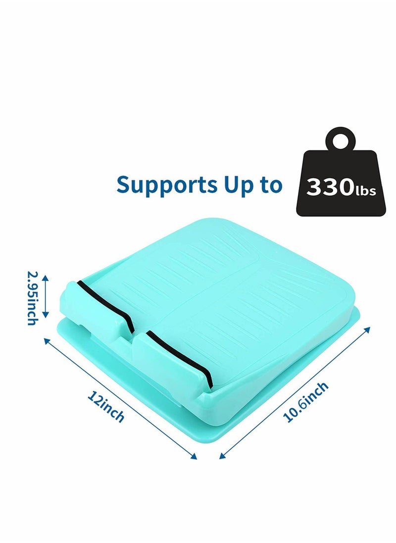 Adjustable Slant Board for Calf Stretching and Plantar Fasciitis Relief with 330 lb Capacity Ideal for Strength Training and Leg Workouts