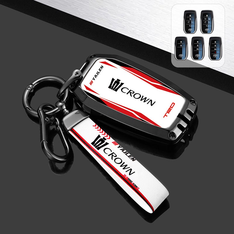 Suitable For Toyota Crown Key Set High-Grade Special Buckle 14 Generation Crown Car Key Case 14 Generation Modified Shell Buckle - Image 1