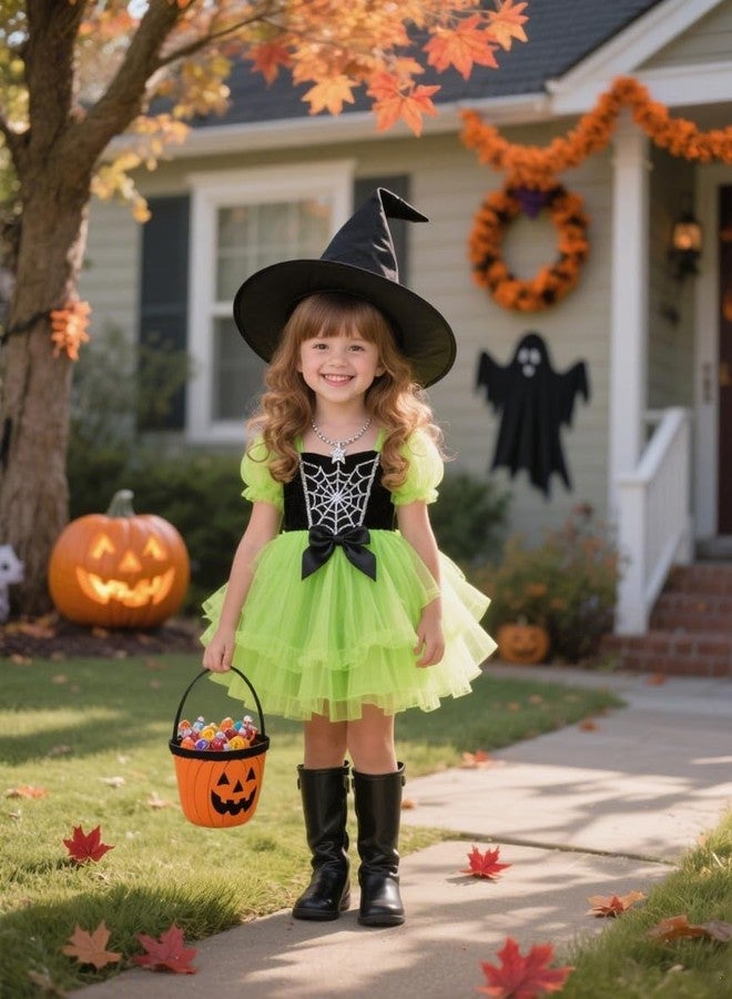 Zando Sparkle Stars Sequins Lime Green Tutu Skirt for Girls Lime Green Tutu for Toddler Girls Kids 3 Layers 2-8 Years Halloween Princess Puffy Tulle Elastic Waist Dance Skirt Birthday Party Dress up - Image 3