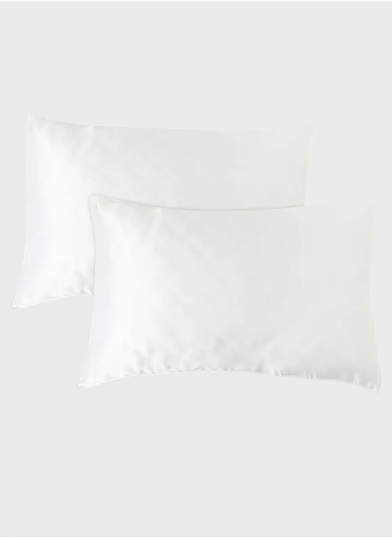 the lumiere co Queen Size Pillowcases - Cream 20 X 30 Inches