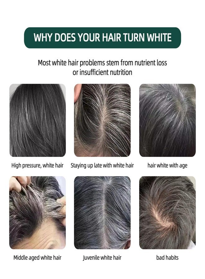 VAEYAE Natural Usman Grass Shampoo Bar, Cover Grey Hair Thickening & Darkening Usma Bar, Ultimate Solution for Healthy Hair Growth, Gray Hair Reverse Black Soap, Reducing Thinning Hair Loss 2 Pcs - Image 2