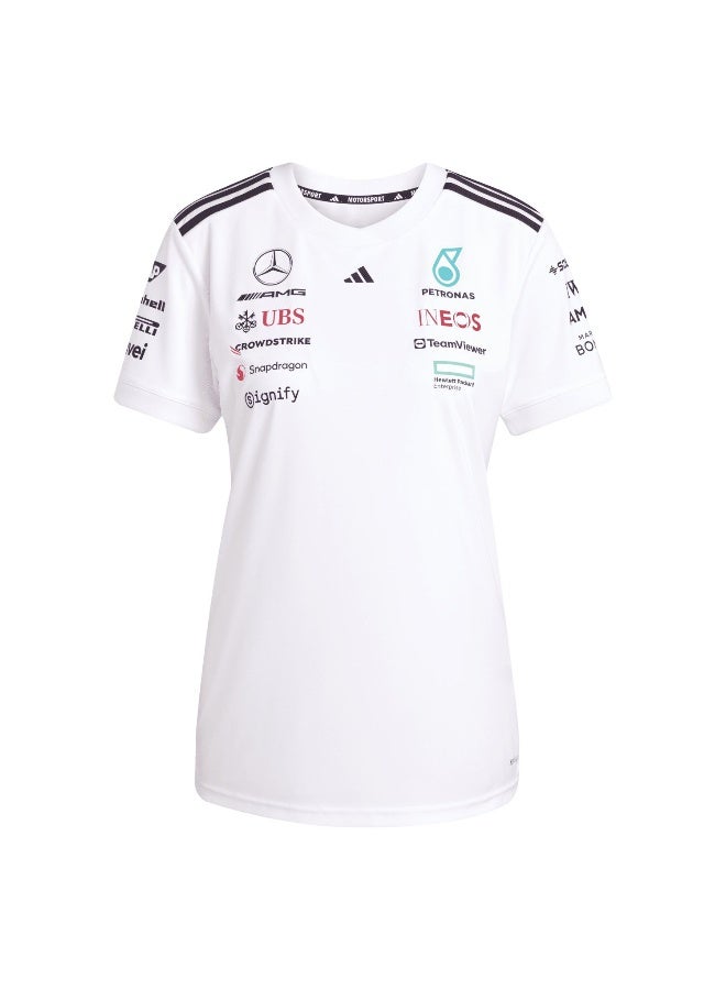 Adidas Mer Dr Jsyw Rw White Motorsport Jerseys For Women XS - Image 1
