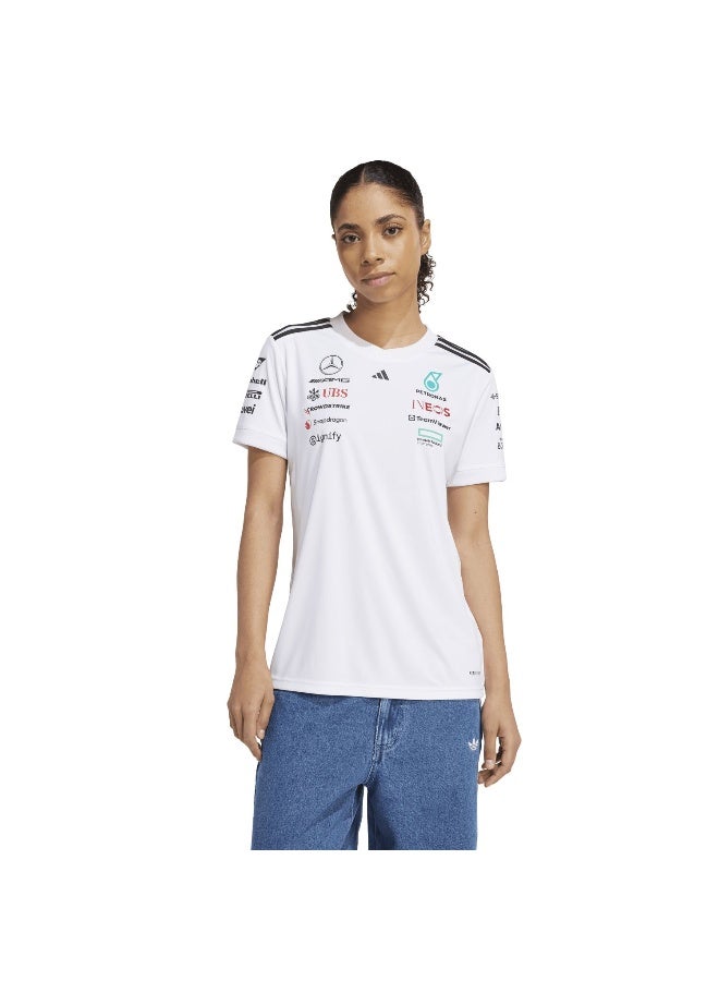 Adidas Mer Dr Jsyw Rw White Motorsport Jerseys For Women XS - Image 2