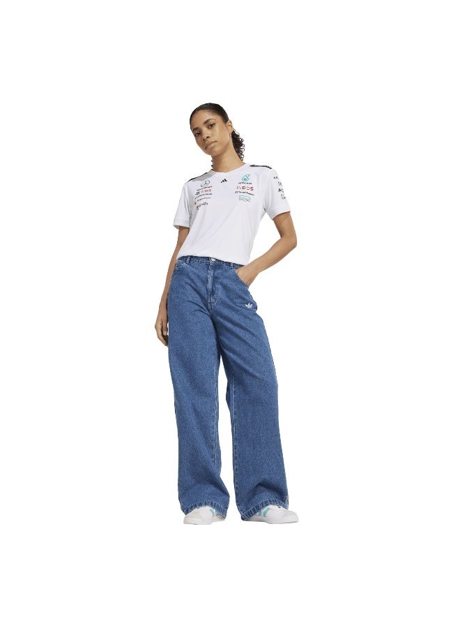 Adidas Mer Dr Jsyw Rw White Motorsport Jerseys For Women XS - Image 5