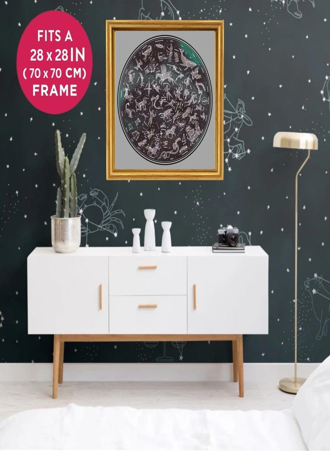 Ridley's Games: Map of The Stars 1000-Piece Jigsaw Puzzle |Perfect for Astrology/Astronomy Lovers with Over 30-Unique Constillations | Perfect Room Décor Once Completed | Storage Tube Included - Image 2