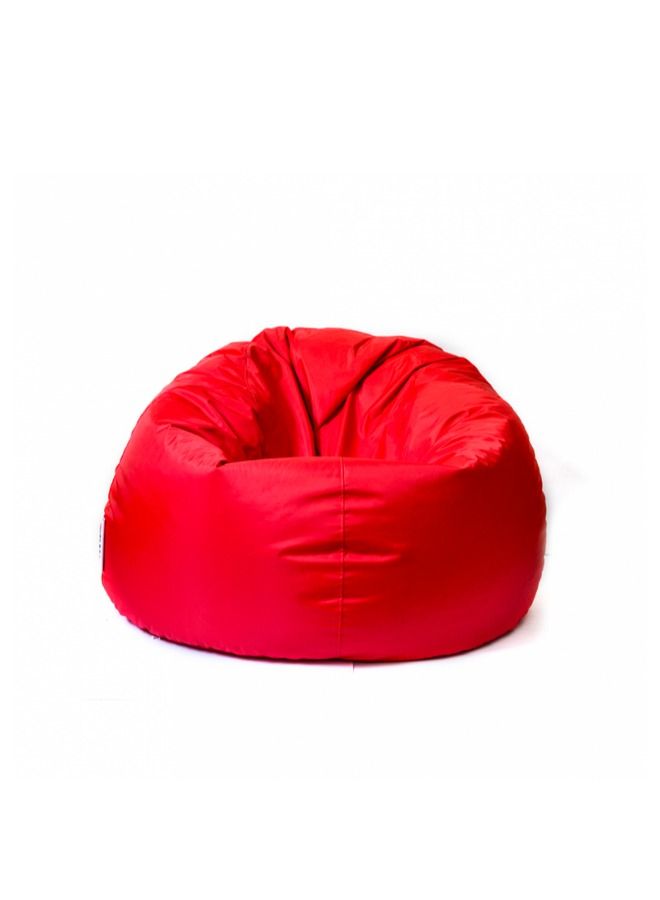 WAVY Red Medium Comfy Bean Bag - Waterproof - Image 1