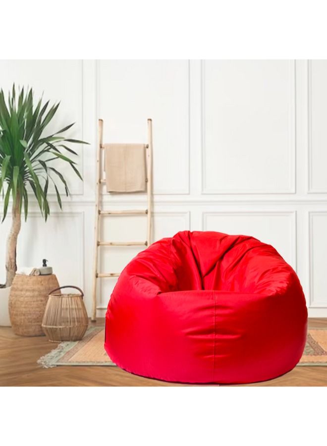 WAVY Red Medium Comfy Bean Bag - Waterproof - Image 2