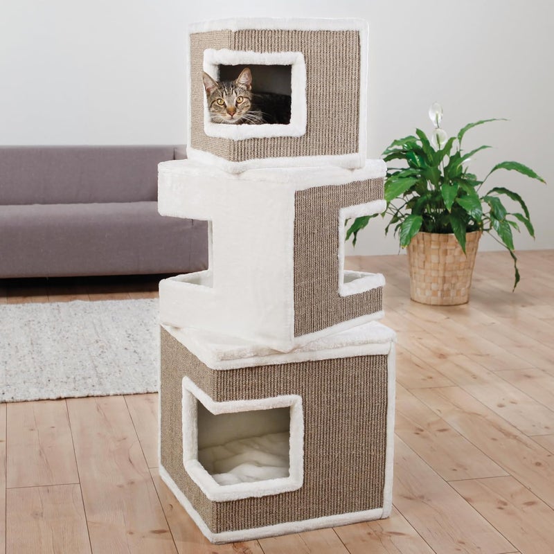 تريكسي برج القطط المعياري ذو الطوابق الثلاثة من تريكسي ( Lilo Modular 3-Story Cat Tower) - Image 2