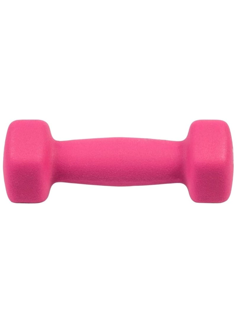 Huitich 5KG Neoprene Dumbbells Pink  - Image 1