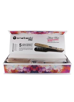 Onetech Onetech Steam Hair Straightening Brush  - Image 2