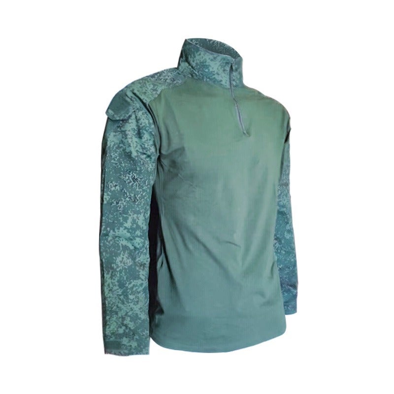 PFZL Outdoor Tactical Frog Suit Long Sleeve Spring Cycling Training Shirt Stretch T-Shirt Top for Boys - Image 1