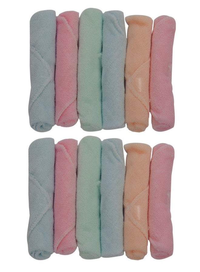 Aarushi Vijkan Baby Soft Cotton Wash Cloth/Hanky Pack of 12(ARSH_75) - Image 1