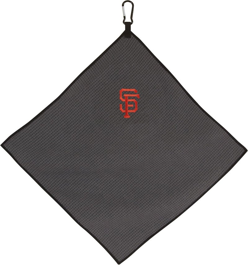 Team Effort MLB 15" x 15" Grey Microfiber Towel - Image 1
