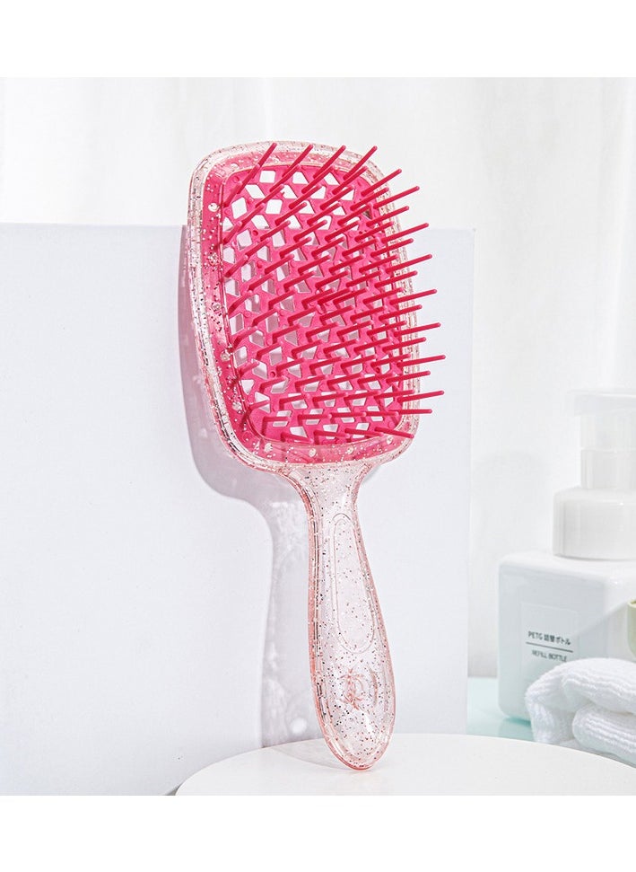 ORiTi - ORiTi Hair Brush Comb For Hair Detangling Hair Brush Women Hair Styling Brush Hairbrush For Fine Hair Massage Comb Straw Hair Brush Vented Hair Brush - Image 1
