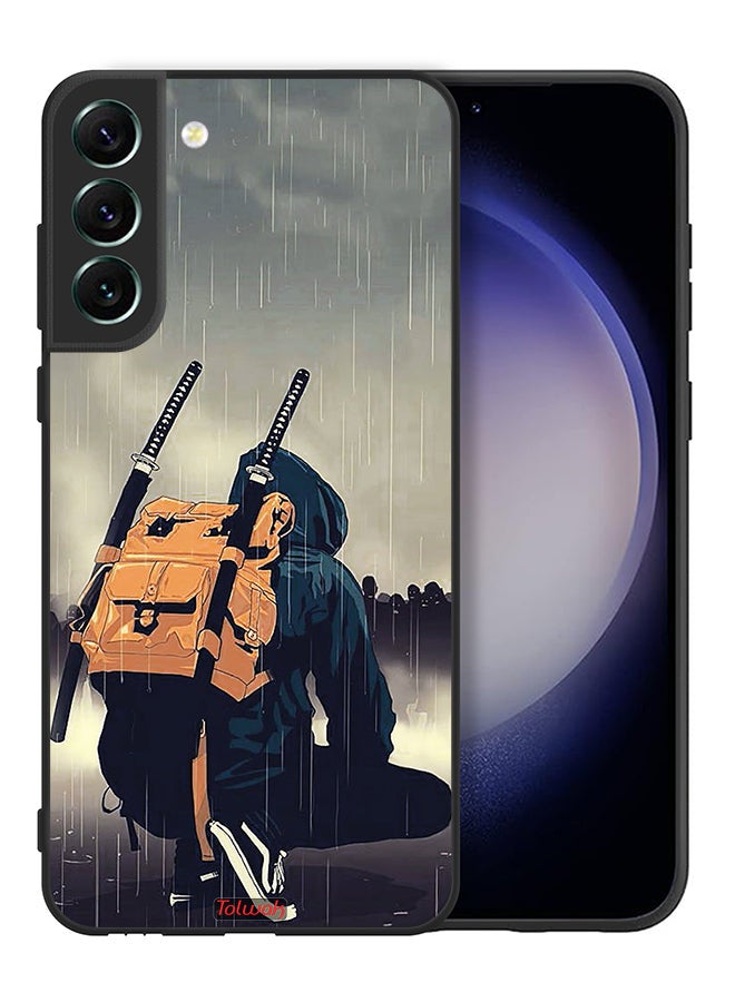 Tolwak Samsung Galaxy S21 Plus 5G Protective Case Cover Sword Samurai Digital Art - Image 2