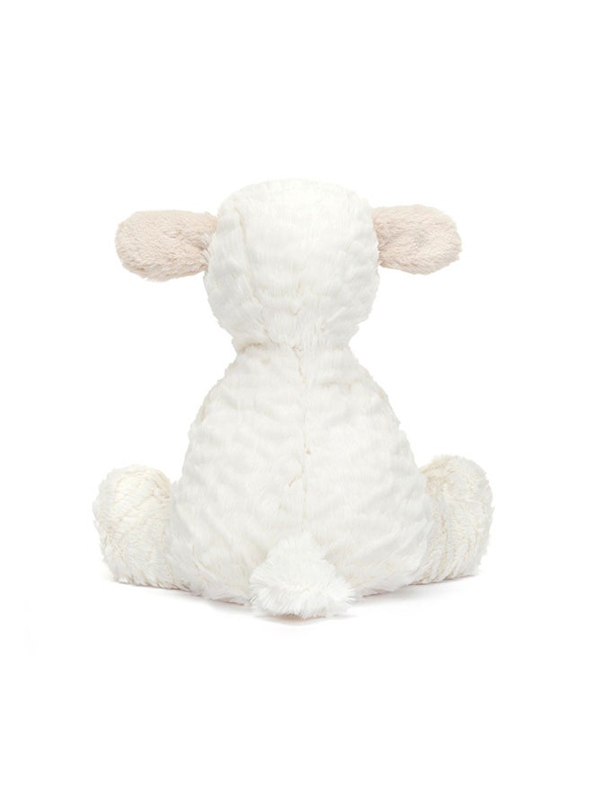 Jellycat دميه خروف فادلودل 23 سم، خروف كريمي ناعم محشو، هدية مريحة - Image 2